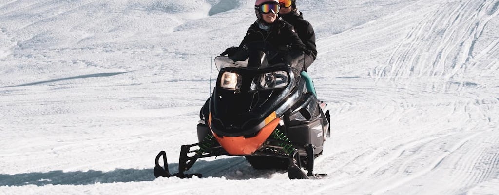 Snowmobile adventure in the Ordino-Arcalís area