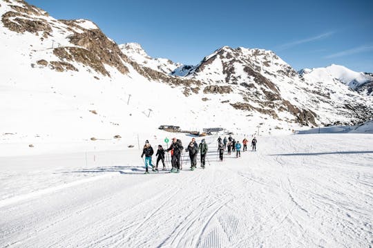 Begeleide sneeuwschoenwandeling in het Ordino-Arcalis gebied