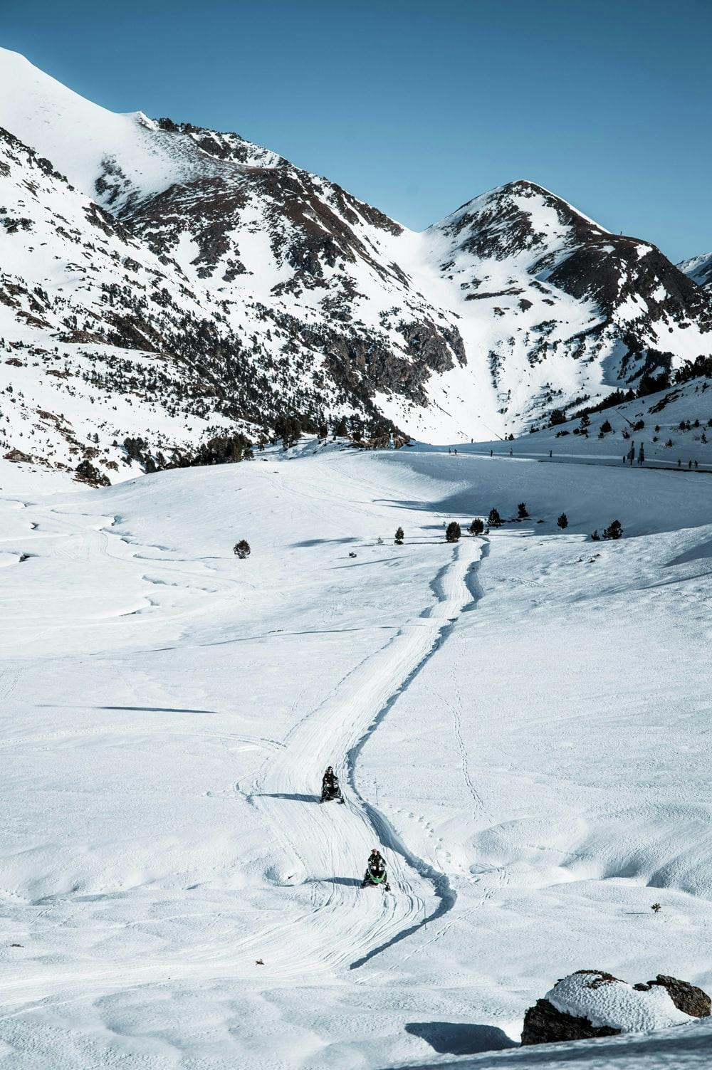 Snowmobile adventure in the Ordino-Arcalís area