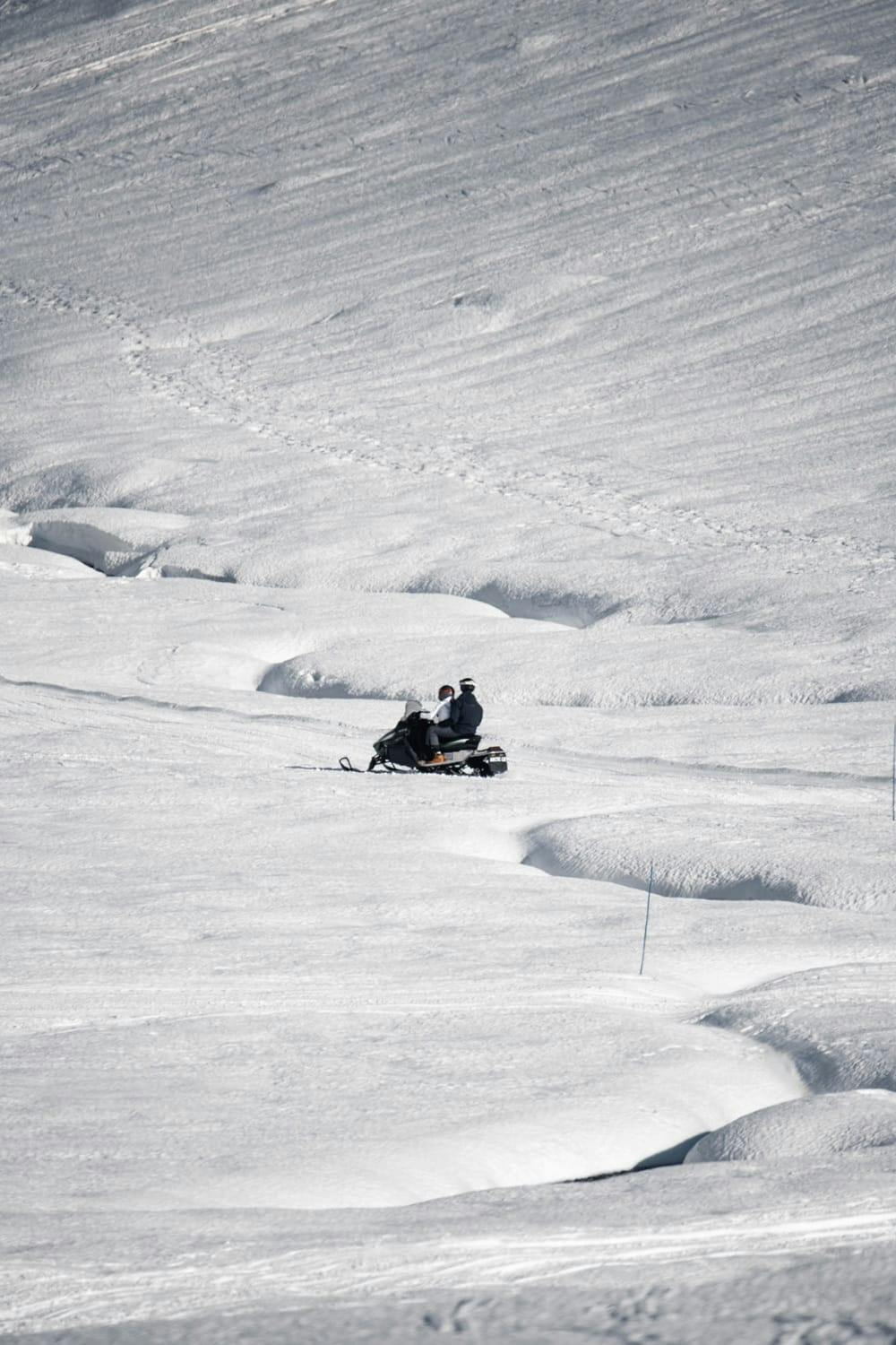 Snowmobile adventure in the Ordino-Arcalís area