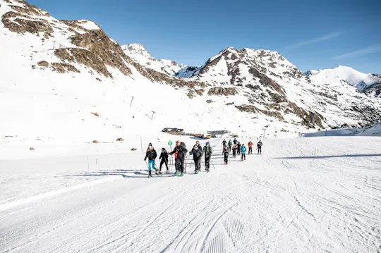 Begeleide sneeuwschoenwandeling in het Ordino-Arcalis gebied
