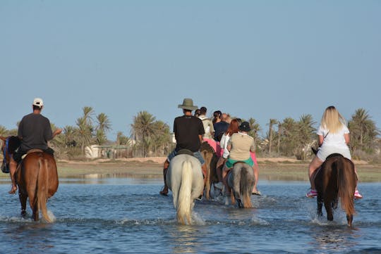 2-hour guided beach ride with lagoon crossing