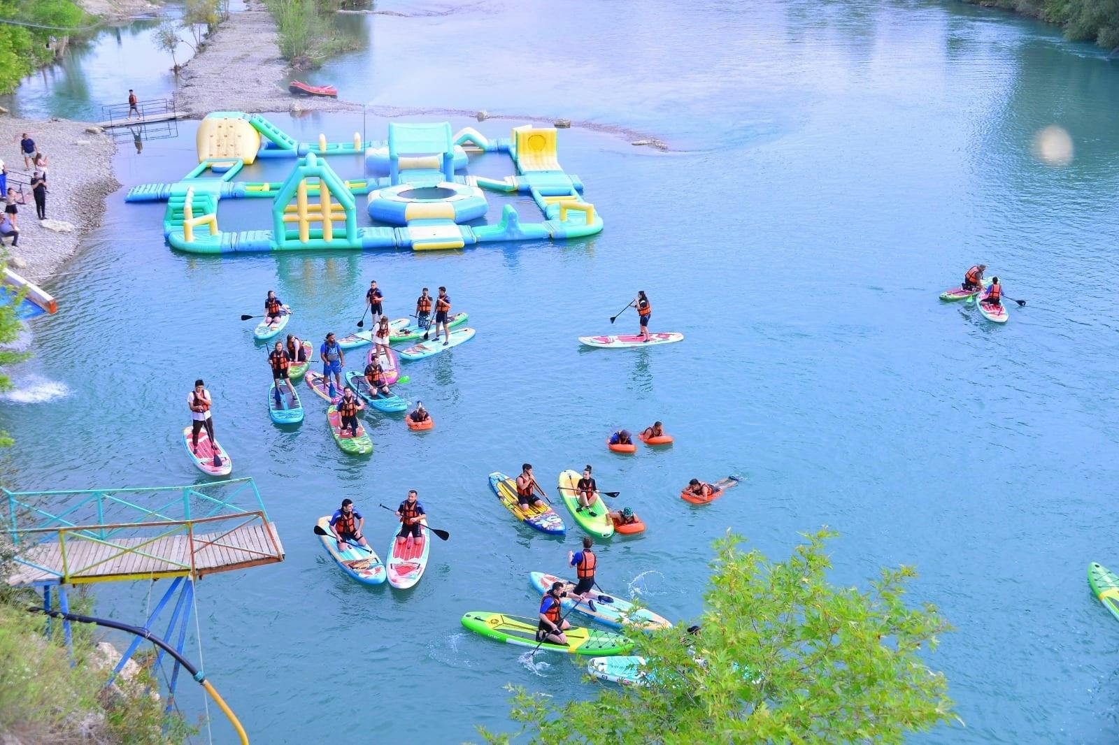 Aqua Fun Park with buggy safari, rafting and paddle-boarding