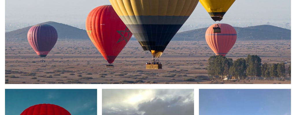 Marrakech hot air balloon and quad tour