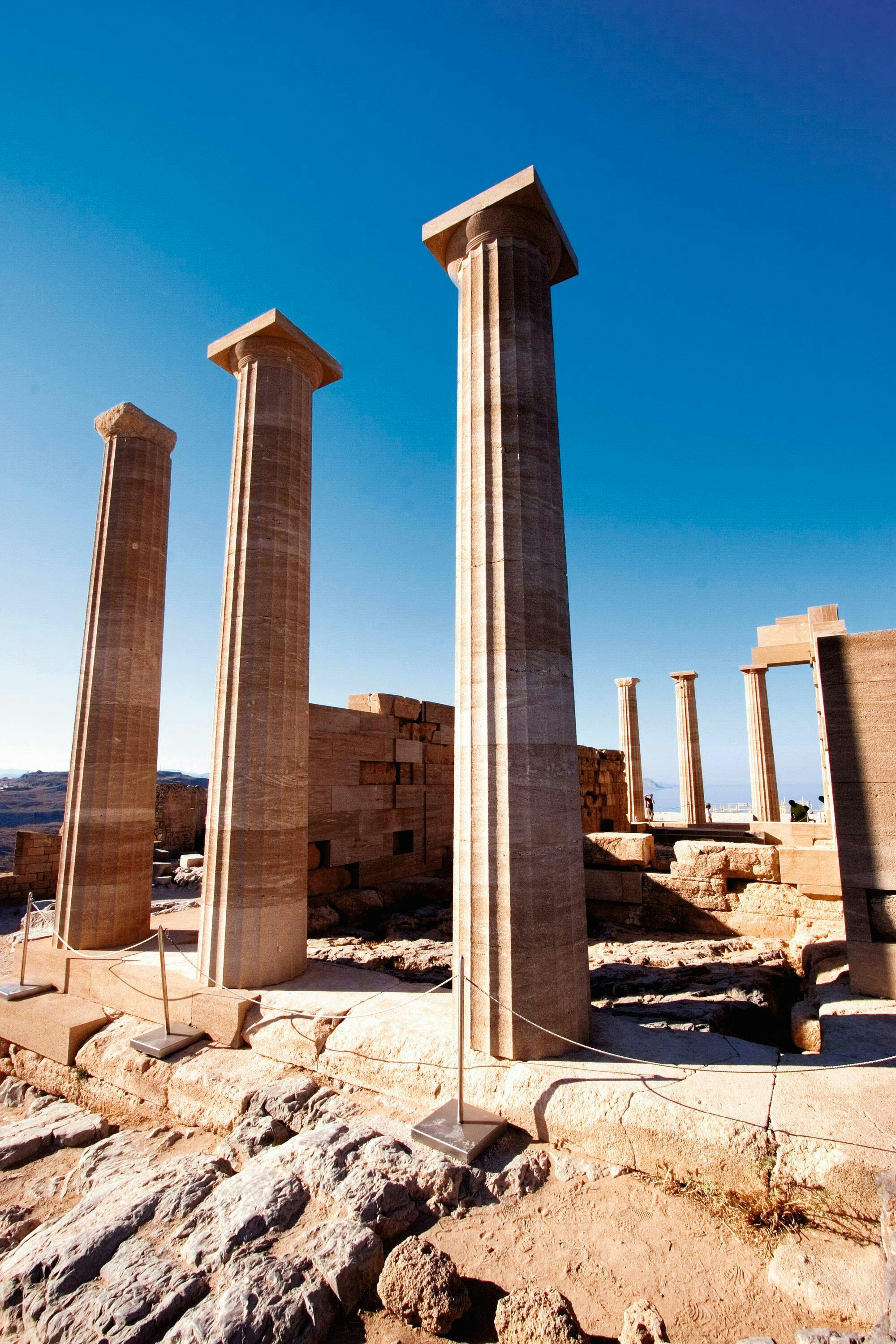 Lindos Acropolis & Rhodes Old Town Highlights Tour