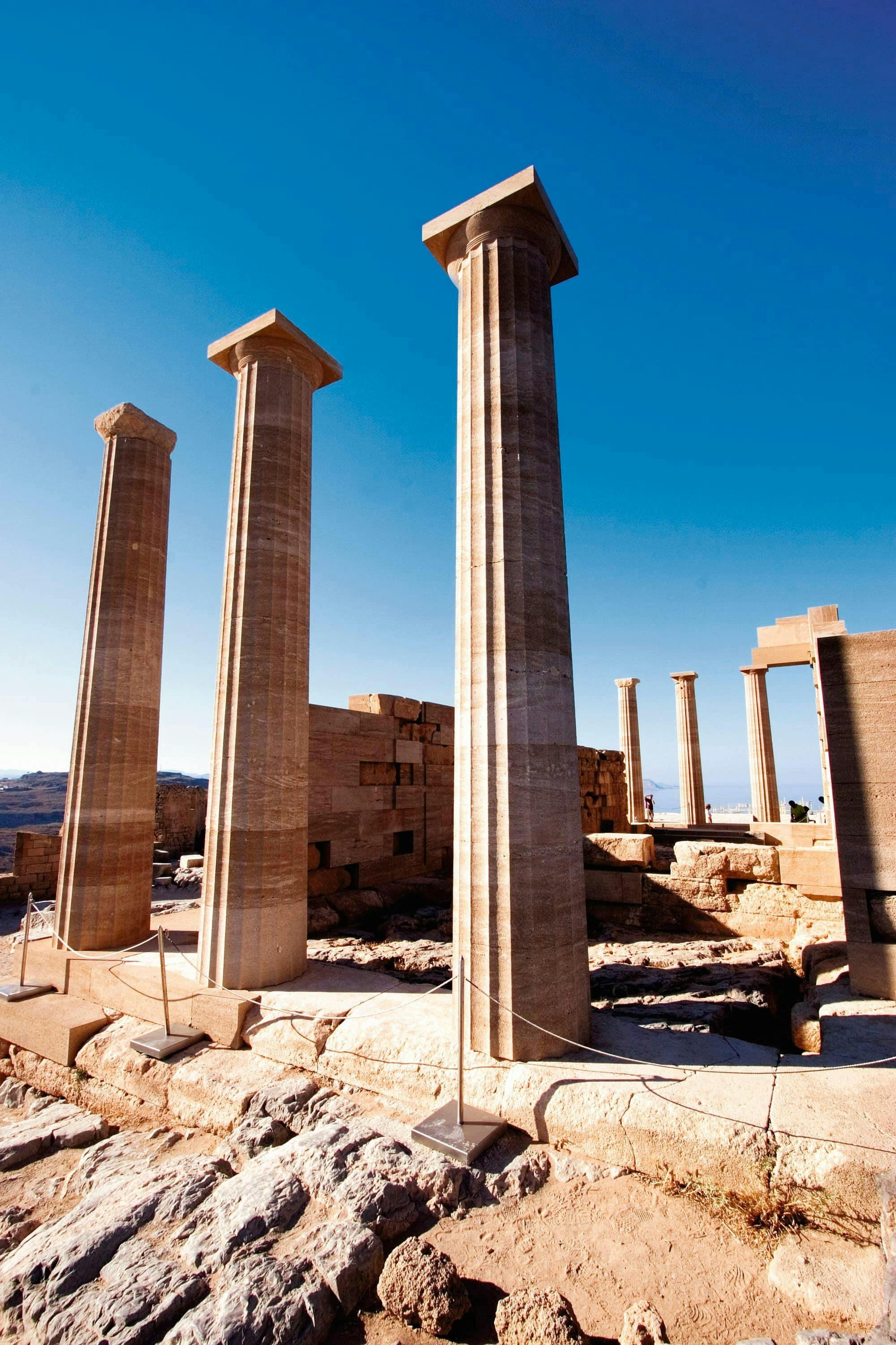 Lindos Acropolis & Rhodes Old Town Highlights Tour