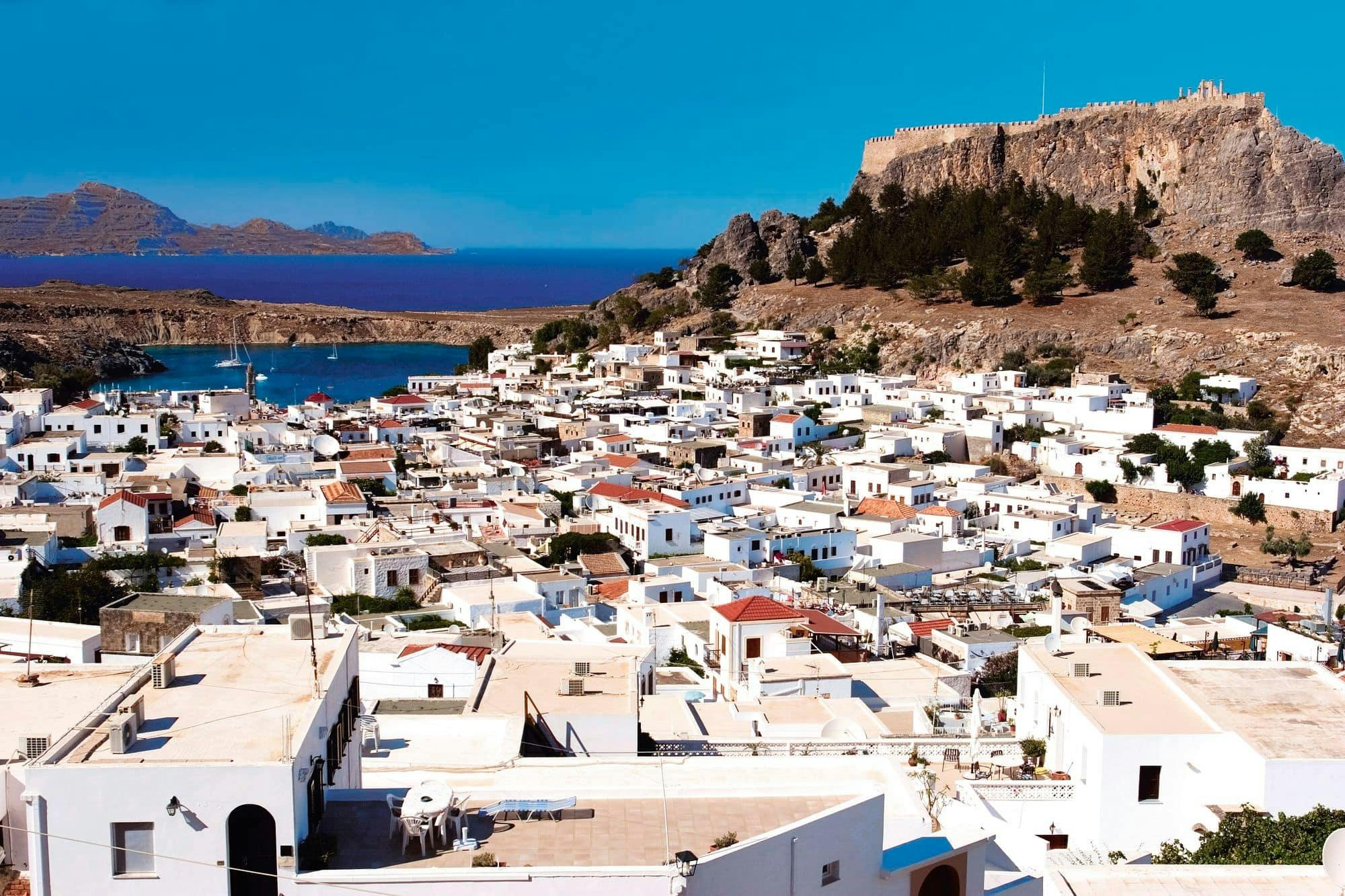 Lindos Acropolis & Rhodes Old Town Highlights Tour