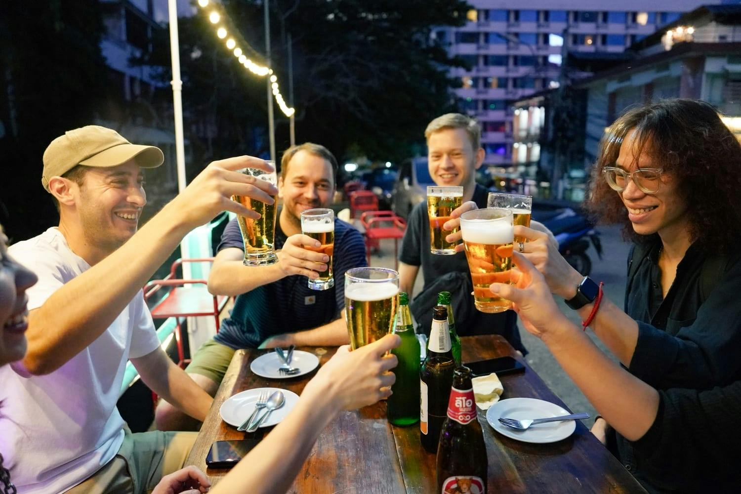 Bangkok bar hopping and culinary guided tour