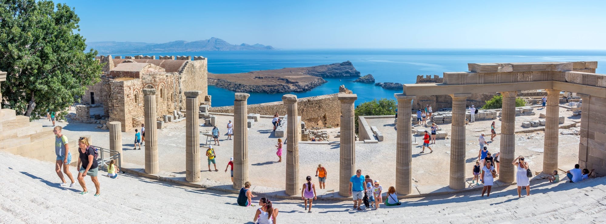Guided tour of  Lindos with Acropolis visit