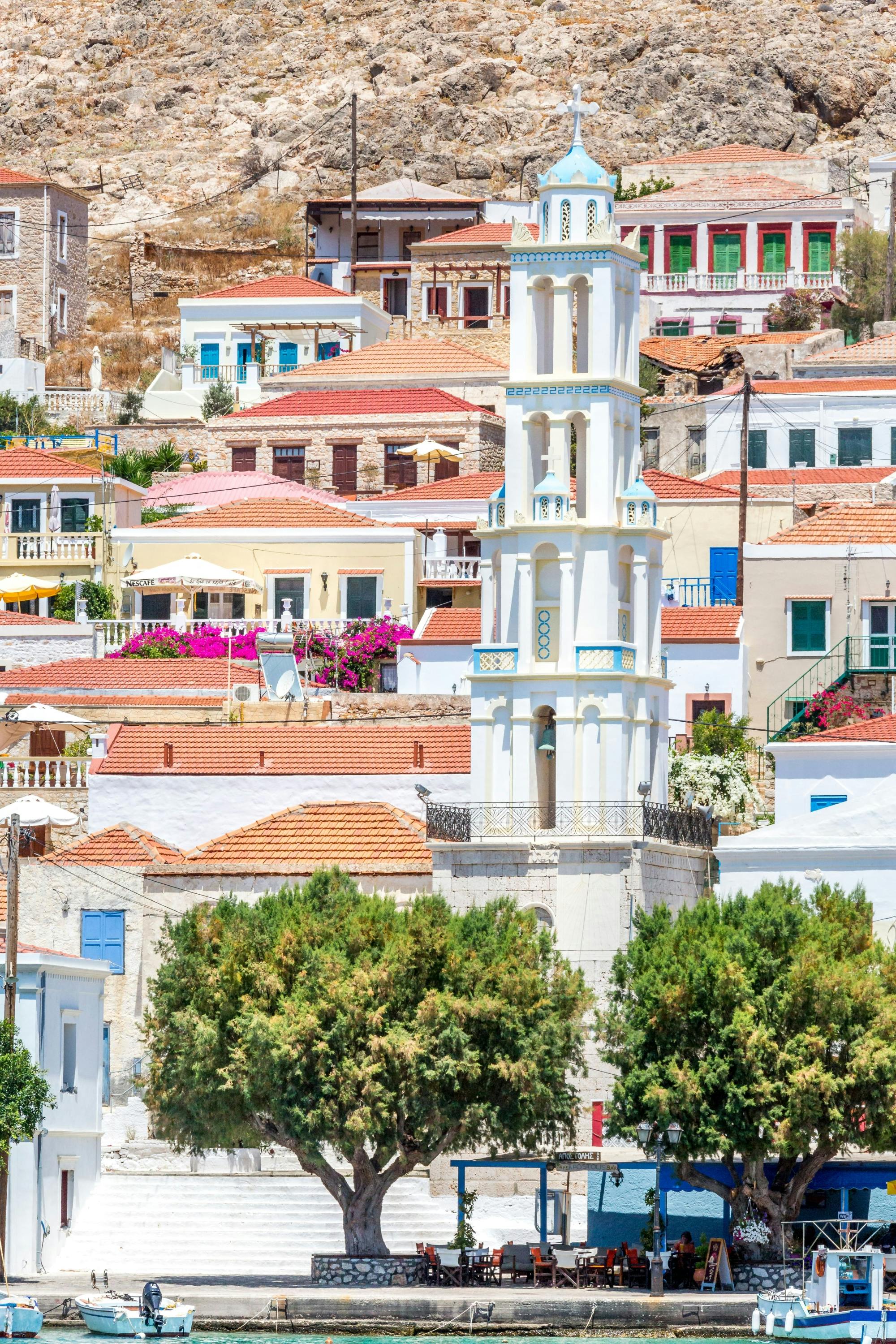 Full-day Chalki Island boat trip and Butterfly Valley visit