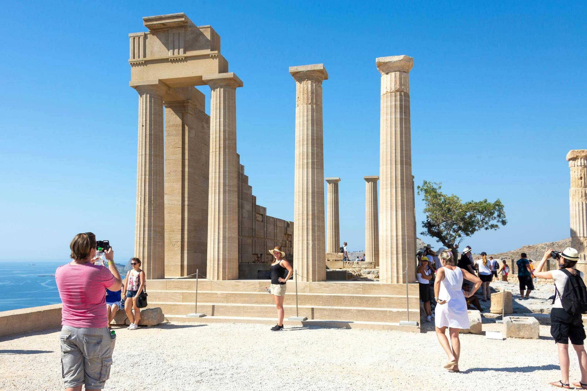 Guided tour of  Lindos with Acropolis visit