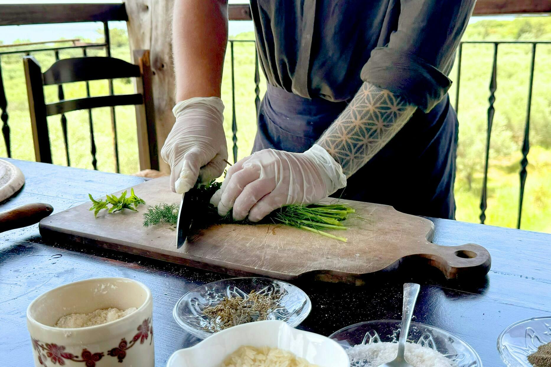 Nat Geo Day Tour: Flavours of Corfu, Cook with Locals at an Organic Farm