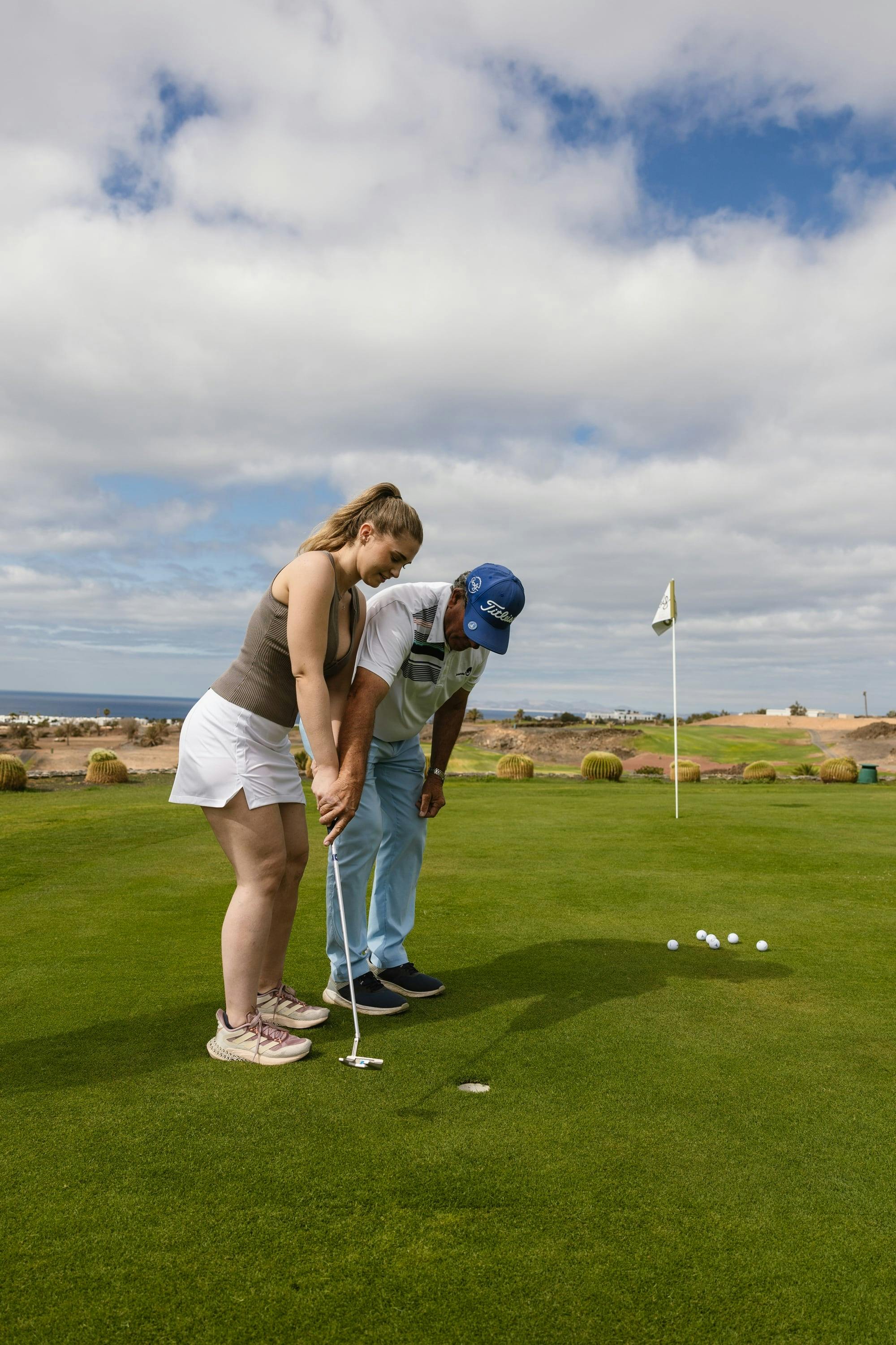 Golf lesson and brunch in Lanzarote