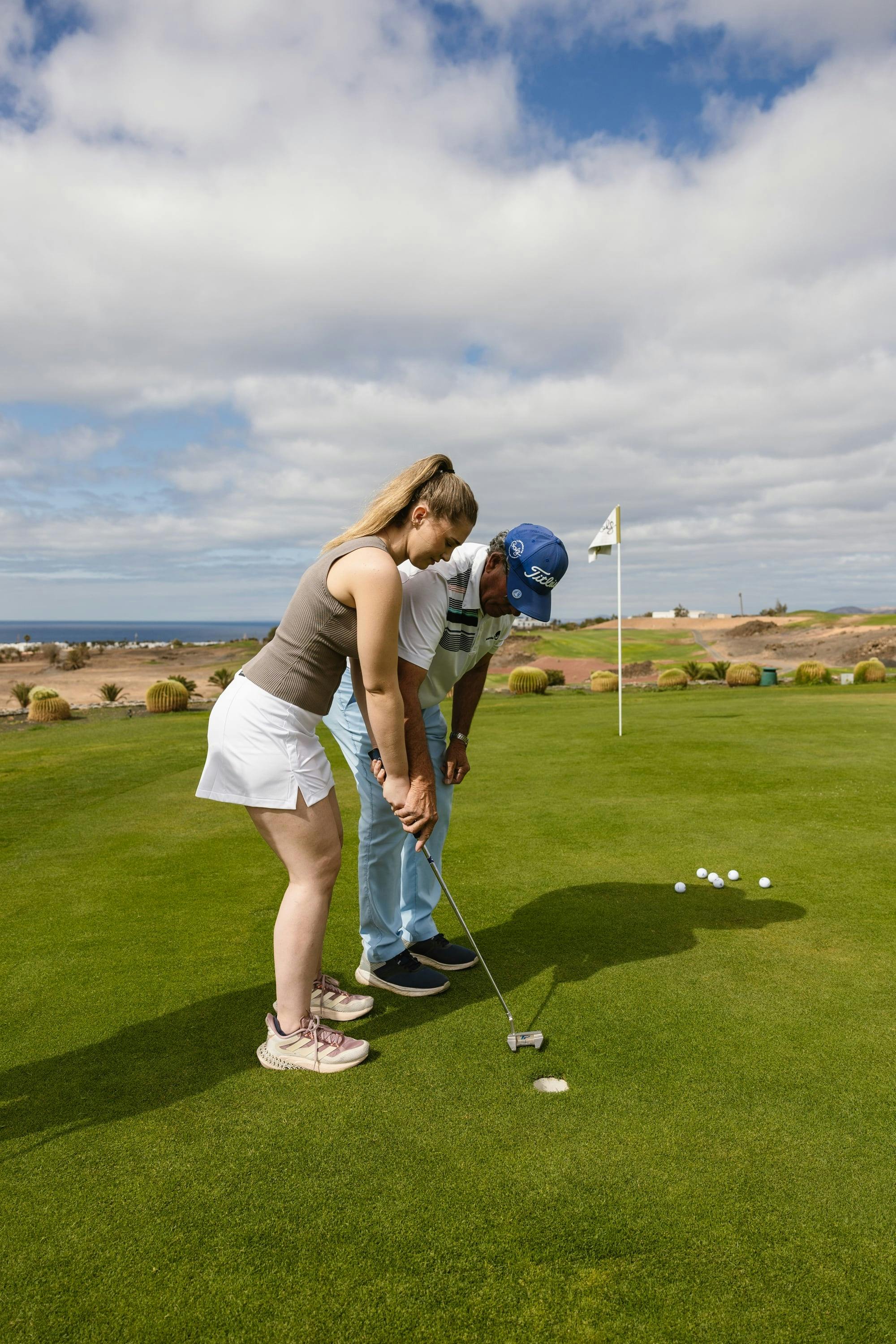 Golf lesson and brunch in Lanzarote