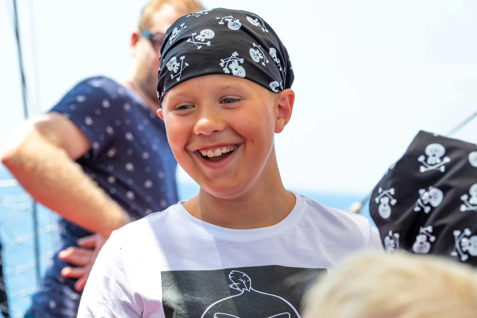 Pirates of Kos family boat trip with island swim stop