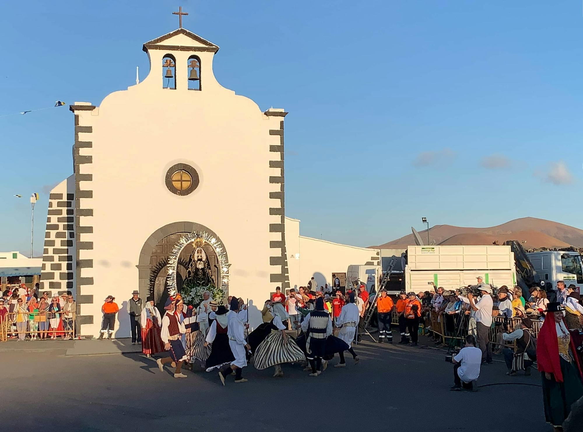 Romeria de los Dolores experience in Lanzarote with locals