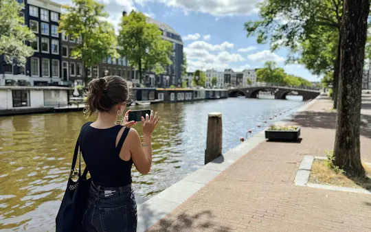 Anne Frank self-guided tour with AI audio and video experience