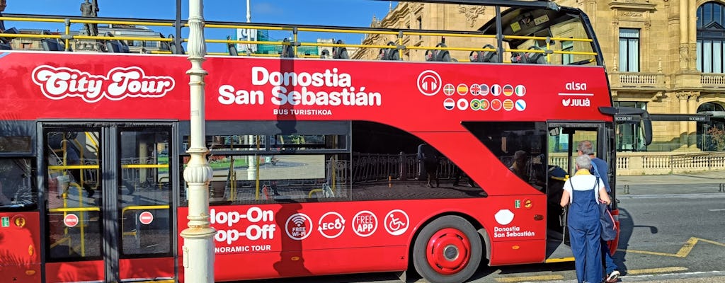 San Sebastian City Tour Hop-On Hop-Off Bus Tickets
