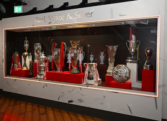 Eintrittskarte für das Museum des FC Liverpool im Anfield Stadium