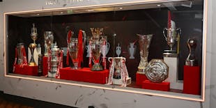 Entrance ticket to the Liverpool FC museum in Anfield Stadium
