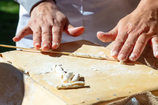 Full-day cheese and pasta-making tour at a Calabrian farm