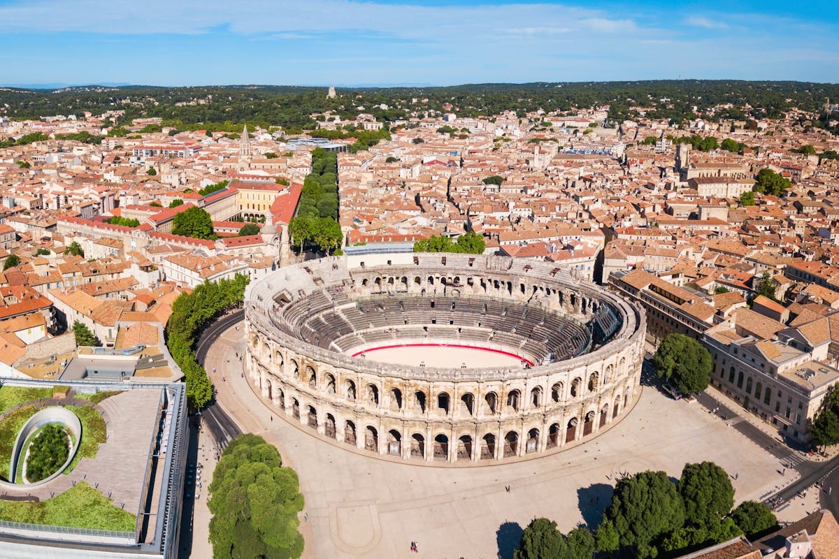Arena di Nimes e visita della città con audioguida