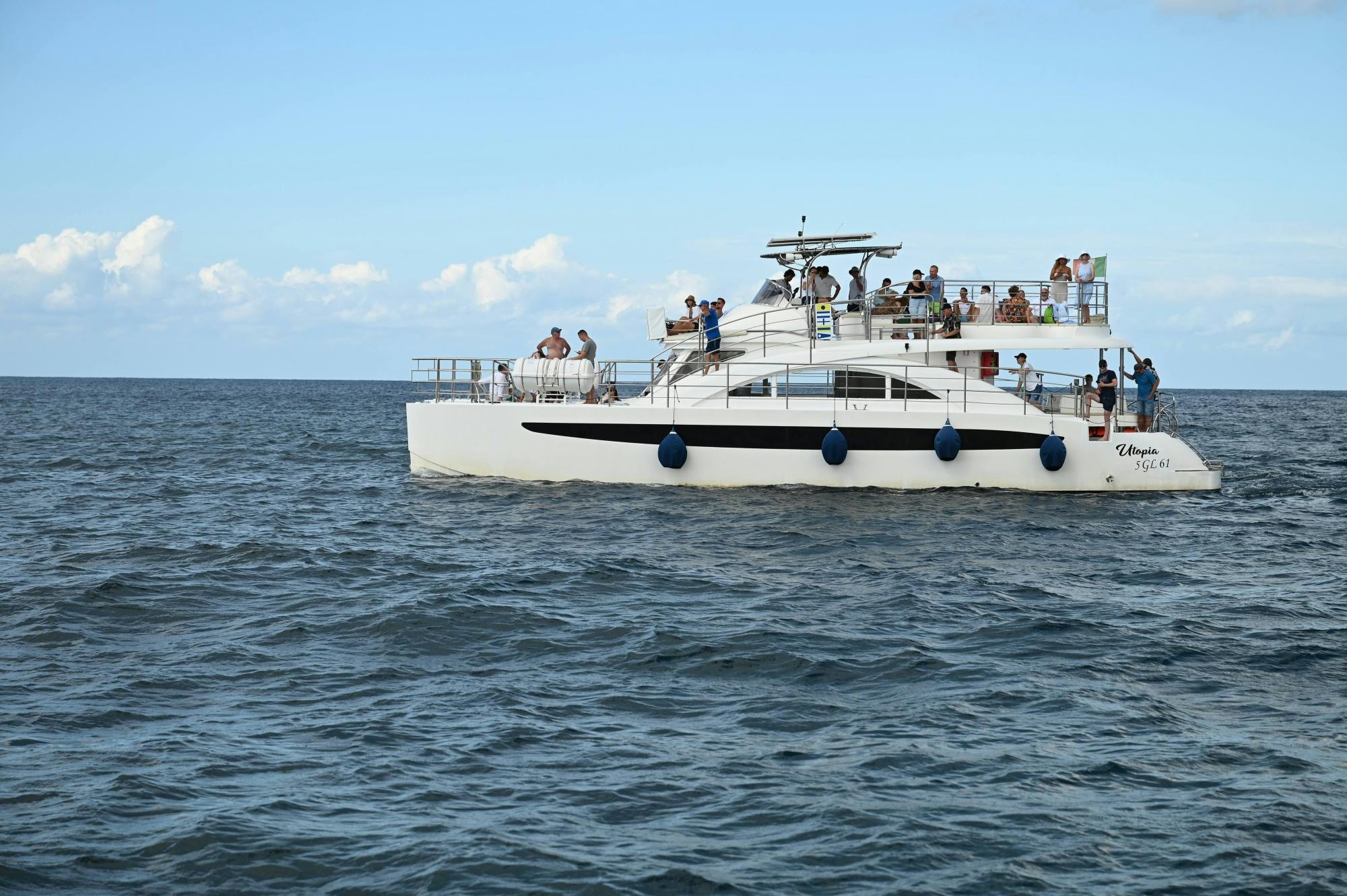 Catamaran Cruise with Aperitif from Salento Ionian Coast