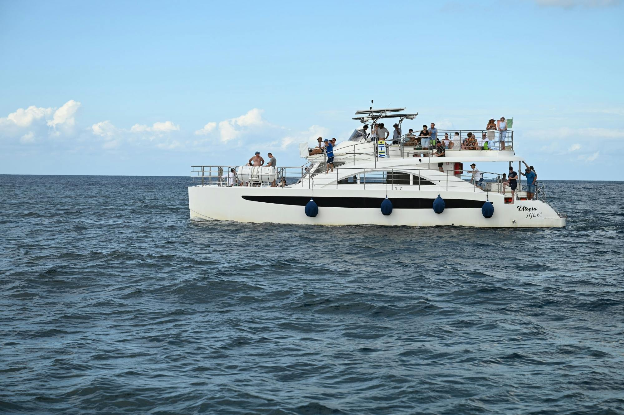 Catamaran Cruise with Aperitif from Salento Ionian Coast
