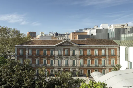 Pääsy Museo Nacional Thyssen-Bornemisza kansallismuseoon jonon ohi ja ääniopas