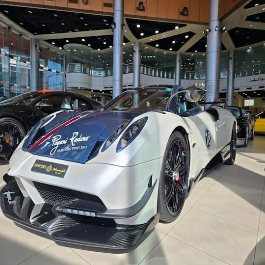 Wycieczka po salonie luksusowych samochodów w Dubaju z dowozem do centrum handlowego Dubai Mall