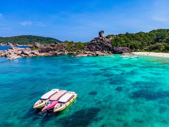 Snorkelling trip from Krabi to Similan Islands by speedboat