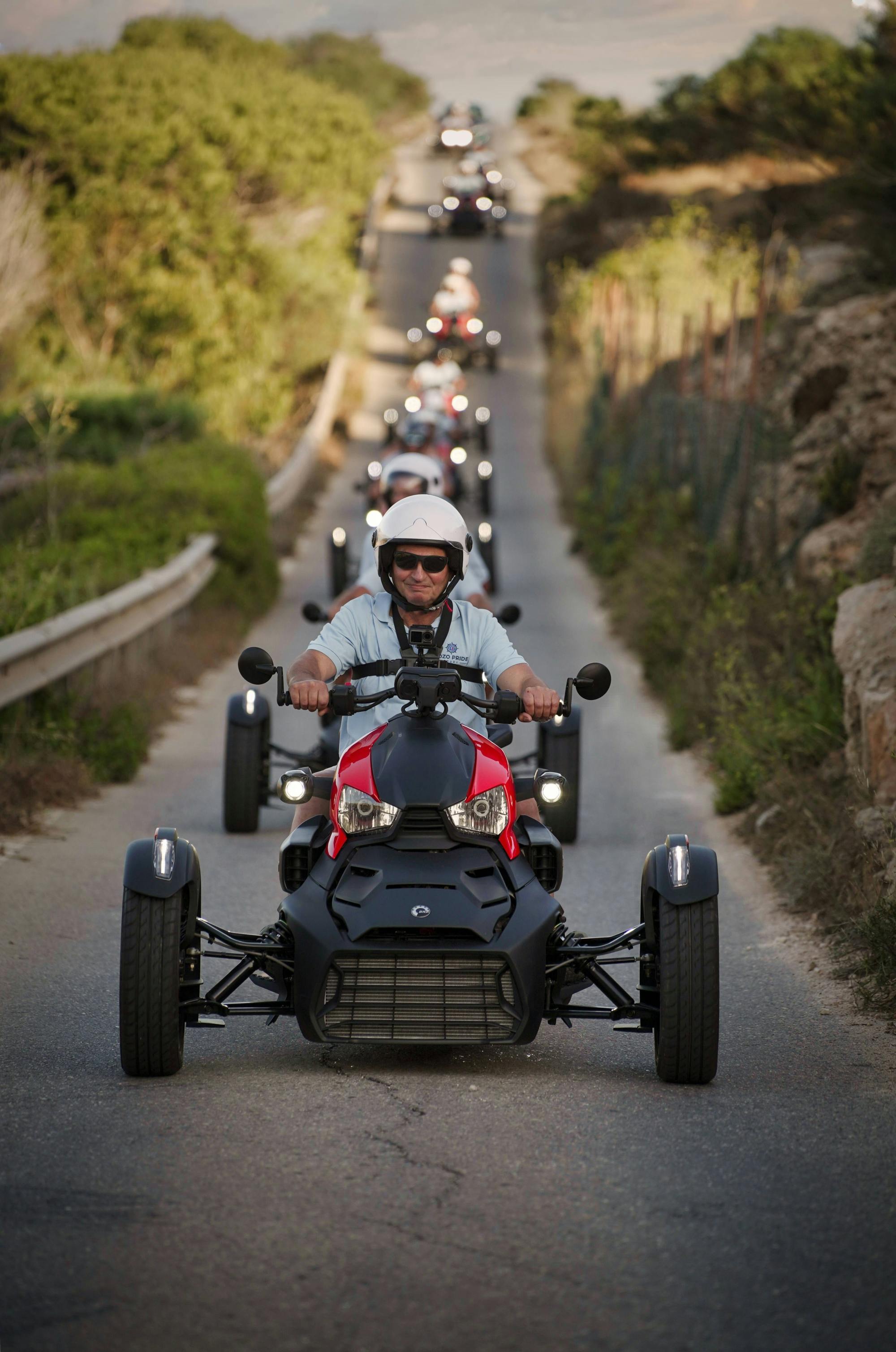 Full-day three-wheeled Ryker adventure in Gozo