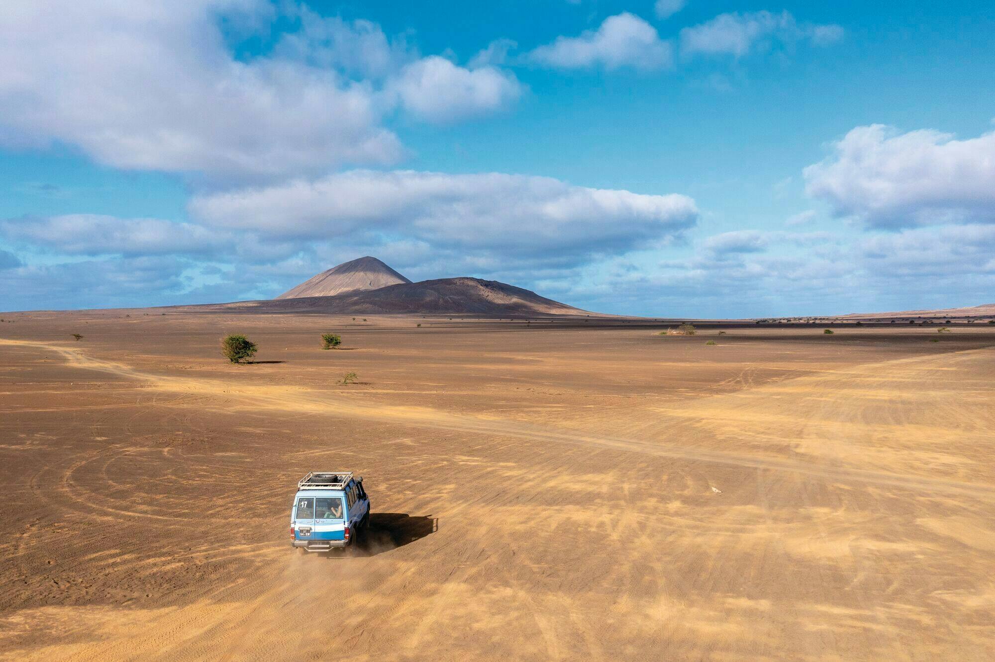 Private secrets of Sal 4x4 tour with Pedra da Lume salt lake