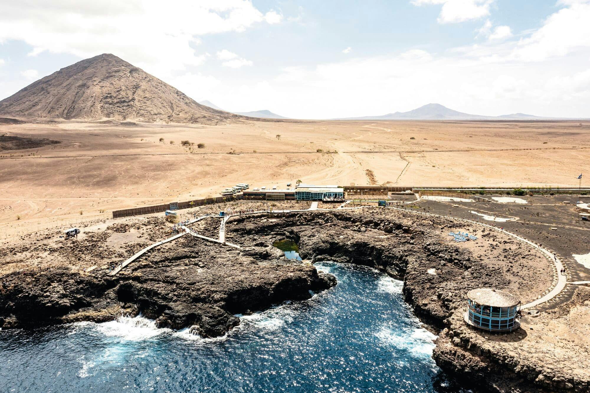 Private secrets of Sal 4x4 tour with Pedra da Lume salt lake