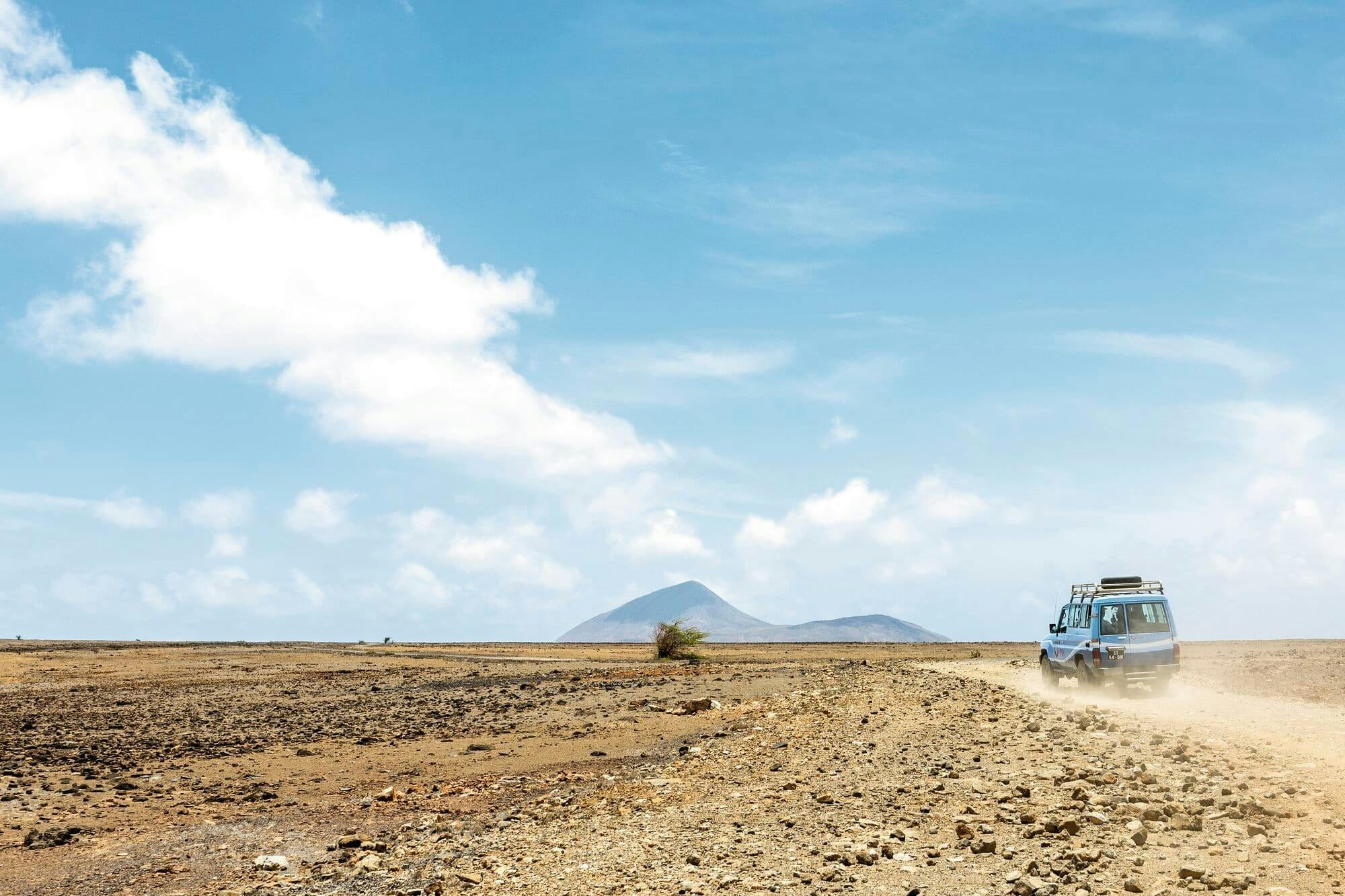 Private secrets of Sal 4x4 tour with Pedra da Lume salt lake