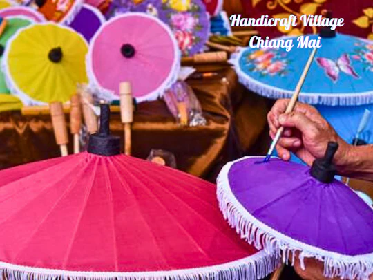 Bua Thong Waterfall and handicraft village tour in Chiang Mai