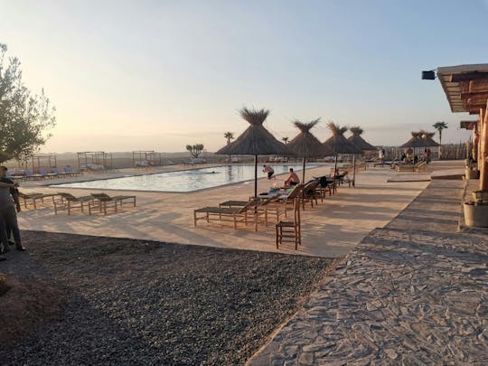 Half-day tour of the Agafay Desert with lunch from Marrakech