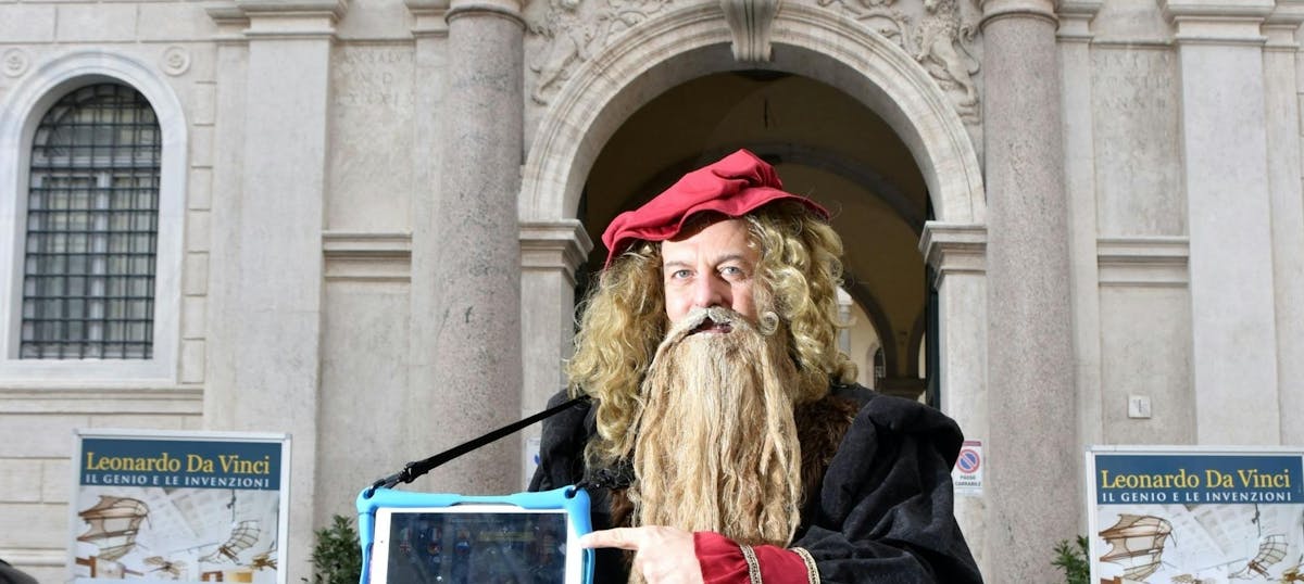Leonardo da Vinci Rome schattenjacht spel