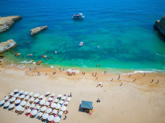 Algarve coastal tour with beach BBQ and cave visit
