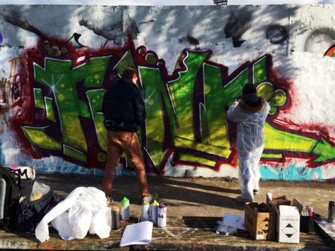 Exklusiver Graffitiworkshop in Hamburg