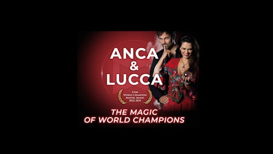 Anca and Lucca's mind reading show at Magic World Vienna