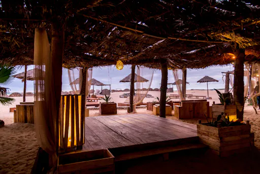 Boa Vista beachside sunset dinner with live music experience