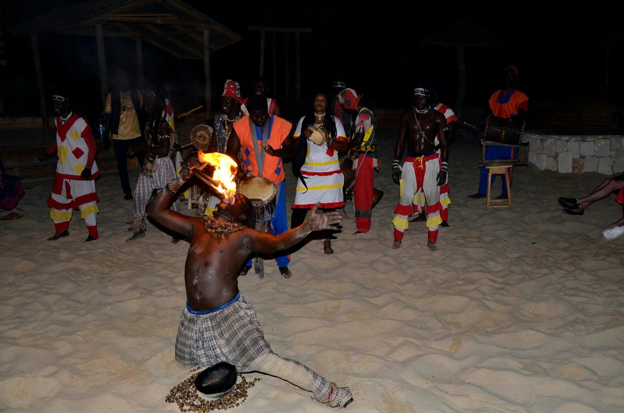 Boa Vista beachside sunset dinner with live music experience