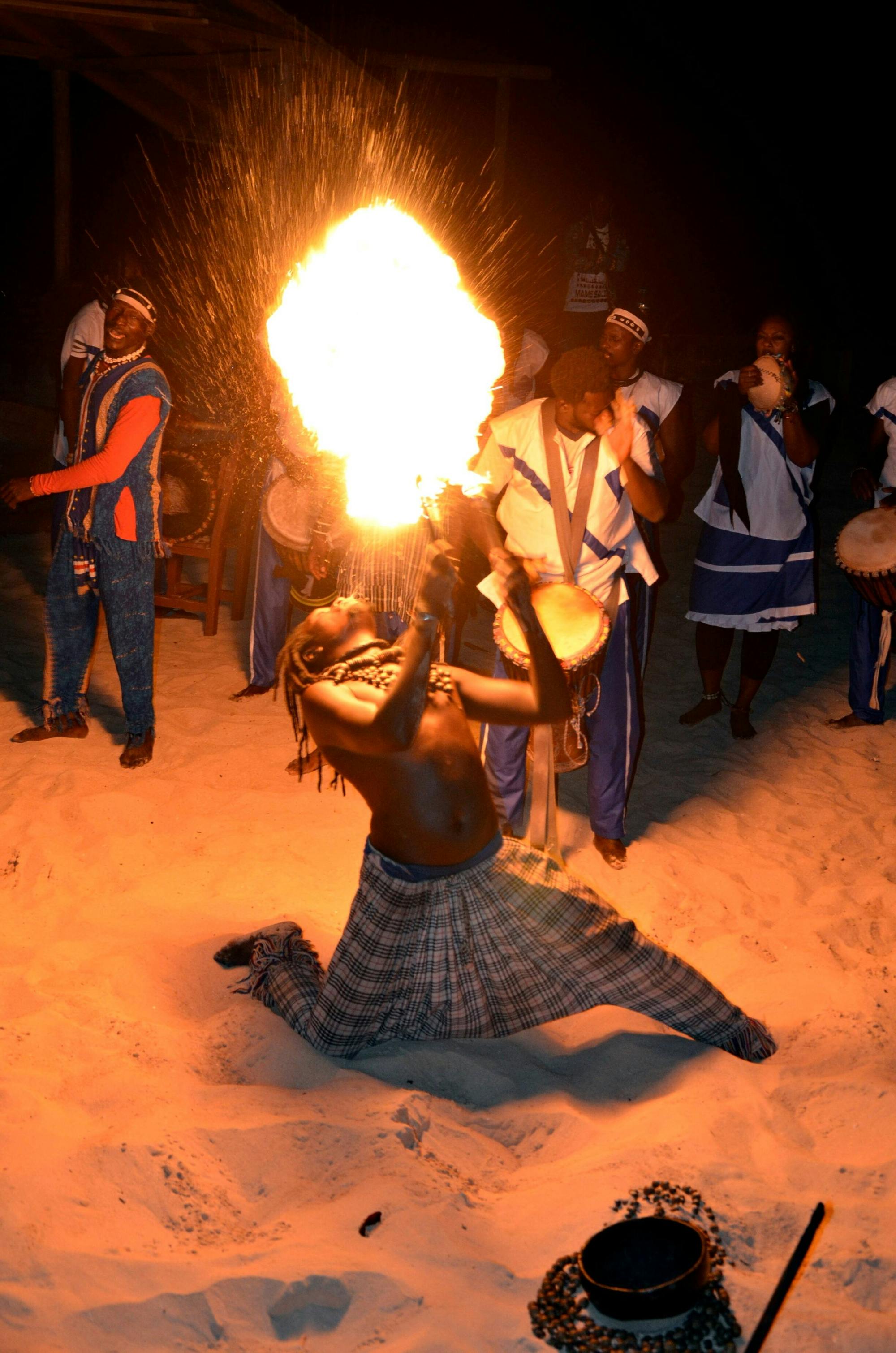 Boa Vista beachside sunset dinner with live music experience