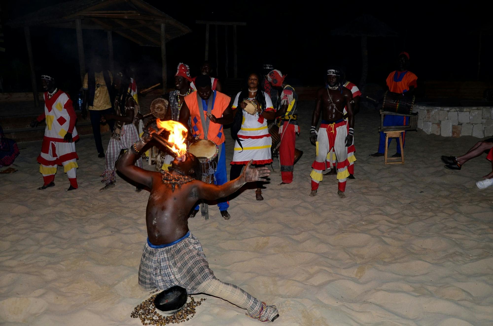 Boa Vista beachside sunset dinner with live music experience