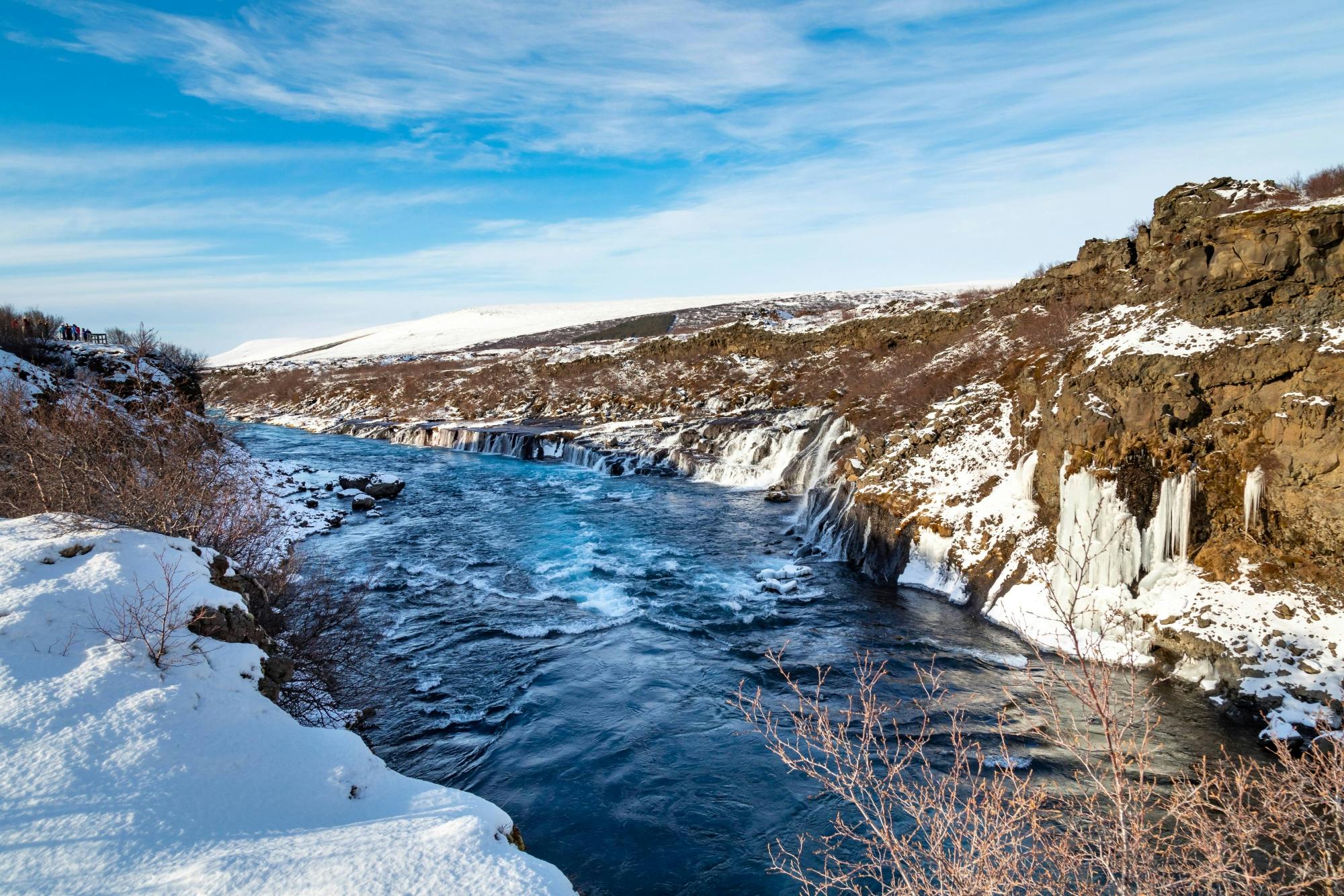 Into Langjökull Glacier
