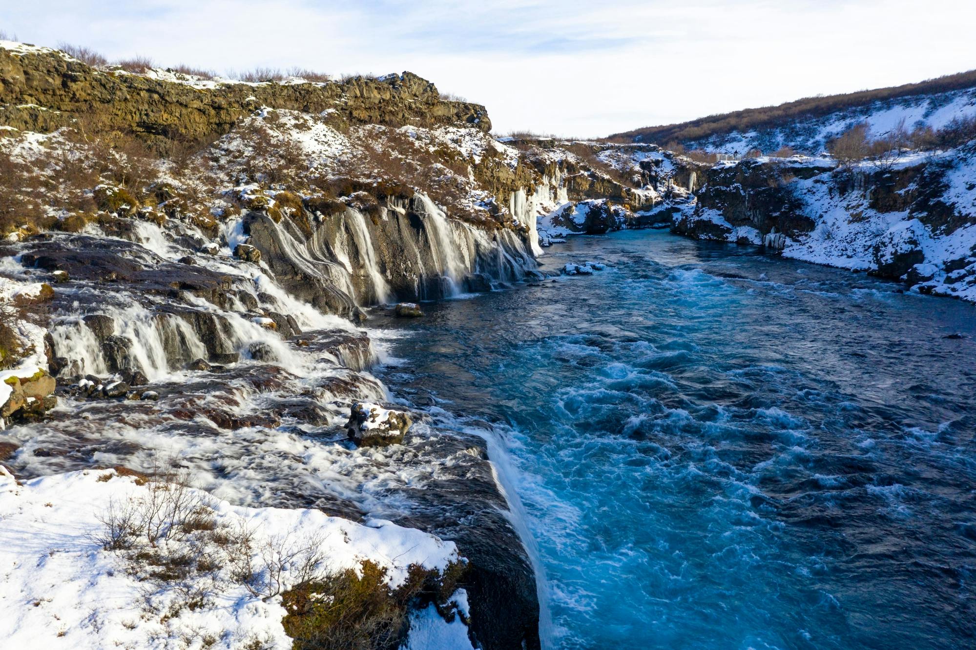 Into Langjökull Glacier