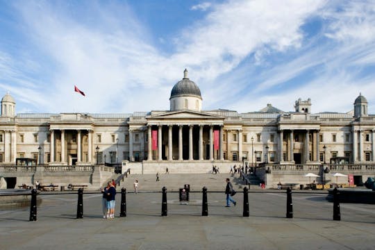 Guided children's art tour at the National Gallery of London