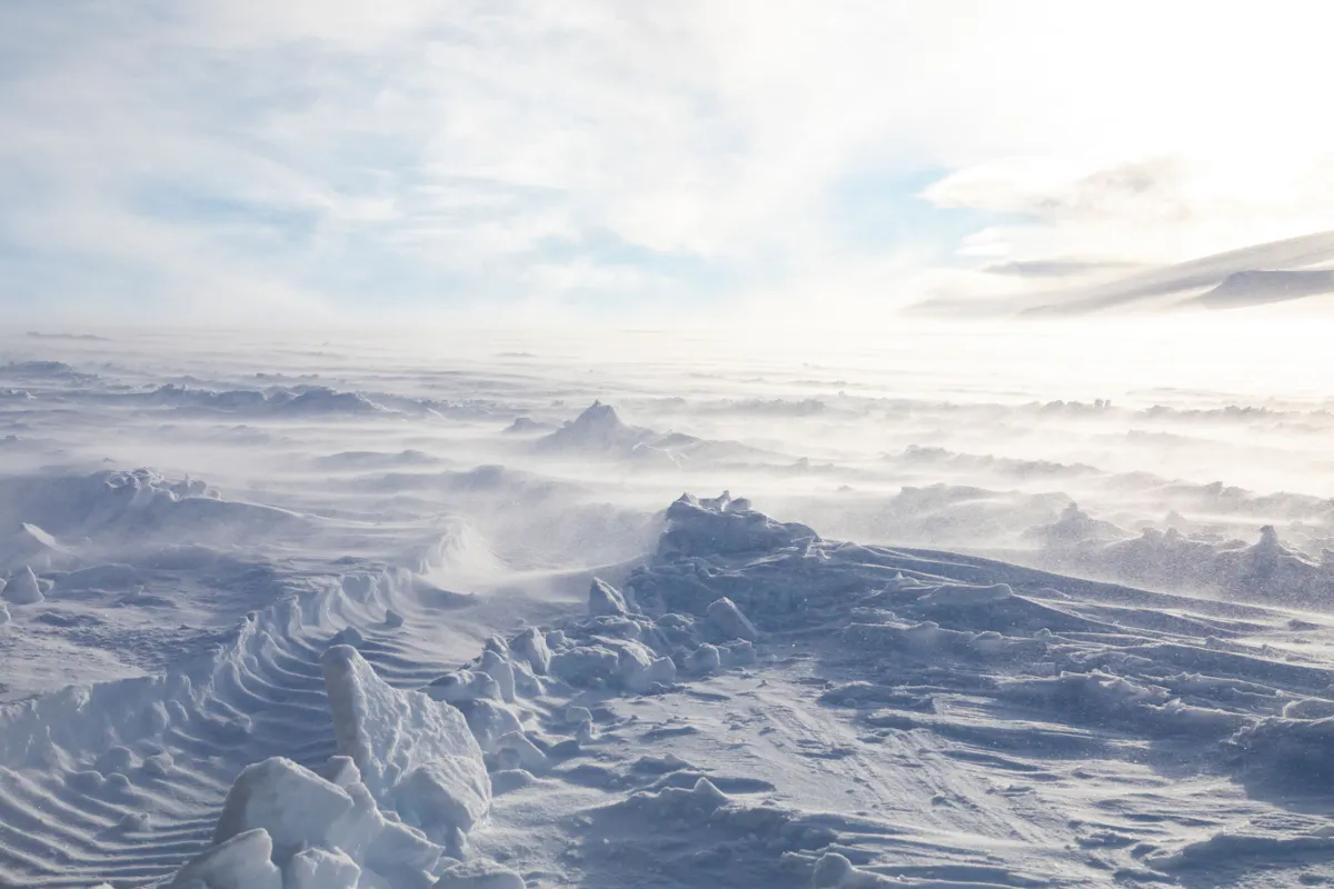 Into Langjökull Glacier