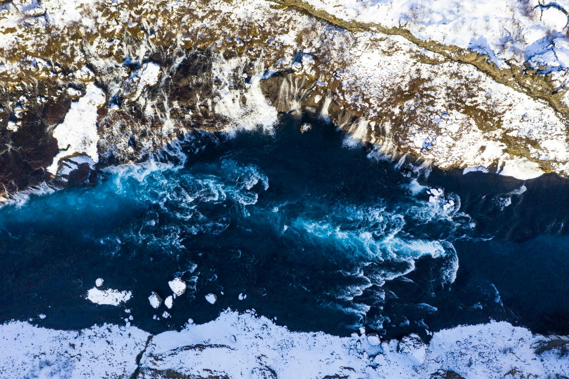 Into Langjökull Glacier